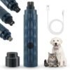 Electric Pet Nail Polisher With Light Dog And Cat Cleaning Automatic Manicure Device USB Rechargeable Manicure Device