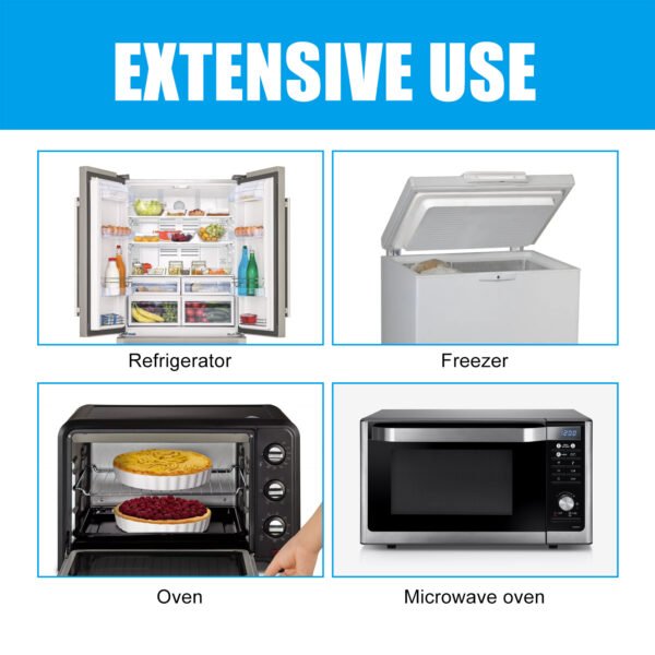 Refrigerator Cleaning Tablets, Deep Cleaning Household Freezer Crevices Descaling Odor Cleaning Effervescent Tablets