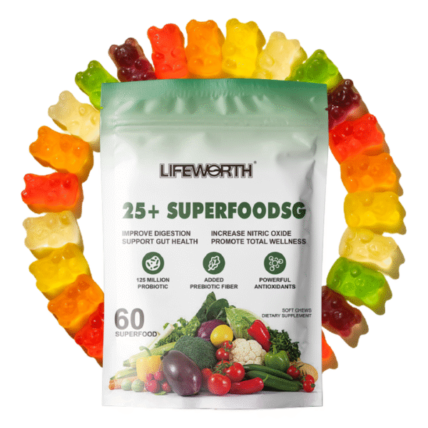 Organic Superfood Greens Support Gummies