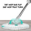 Hands-Free Folding Flat Floor Mop