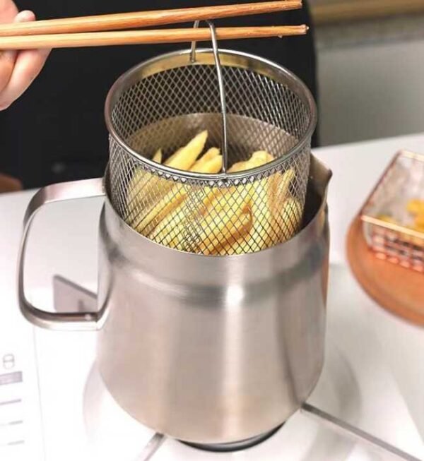 Stainless Steel Deep Fryer Pot