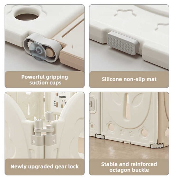 MIGO Bear Foldable Baby Playpen