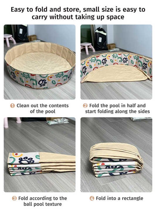 MIGO BEAR Kids Ball Playpen Pool Set