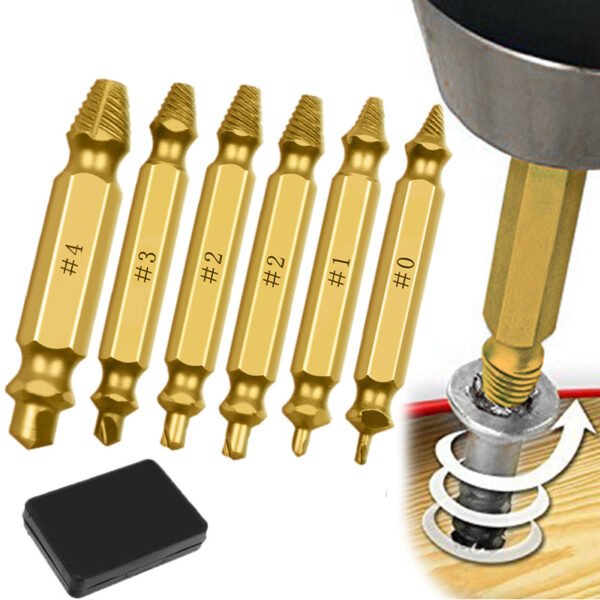 Double Head Broken Screw Extractor