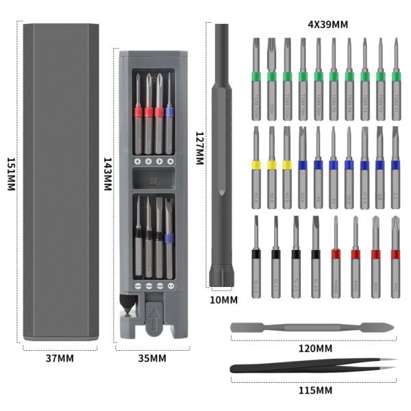 31-in-1 Precision Screwdriver Repair Set