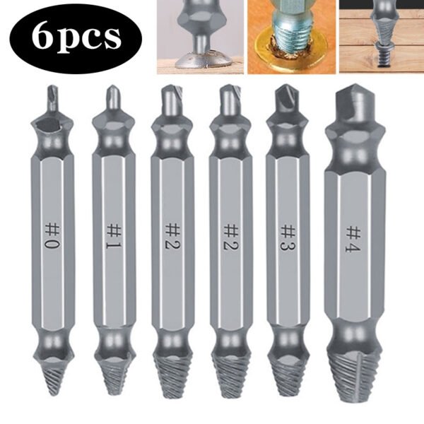 Double Head Broken Screw Extractor