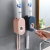 Automatic Toothpaste Dispenser Toothbrush Holder