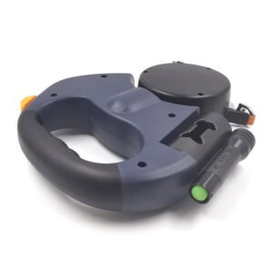 Amazon&amp;#039;s New Product Automatic Retractable Traction Rope One Tow Two Double Heads Creative Dog Walking Rope Dog Chain Pet Supplies
