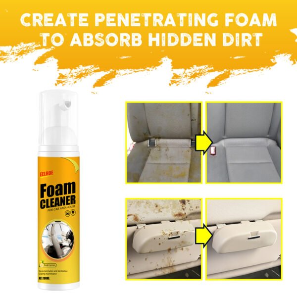 EELHOE Multifunctional Foam Cleaner Supplies Car Interior