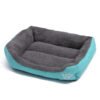 Cat Kennel Warm Winter Pet Kennel Semi-enclosed Cat Mat Square Pet Mat Machine Washable Kennel Dog Mat