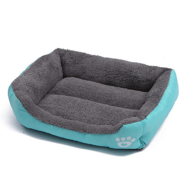 Cat Kennel Warm Winter Pet Kennel Semi-enclosed Cat Mat Square Pet Mat Machine Washable Kennel Dog Mat