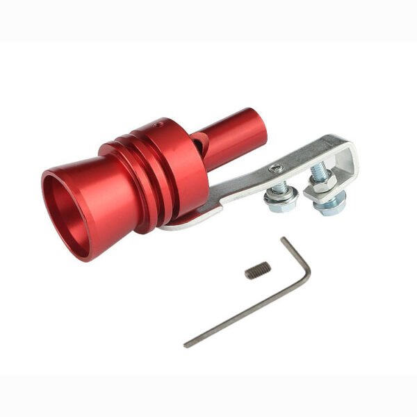 Car Modified Sound Wave Imitator Turbo Whistle - Red, M