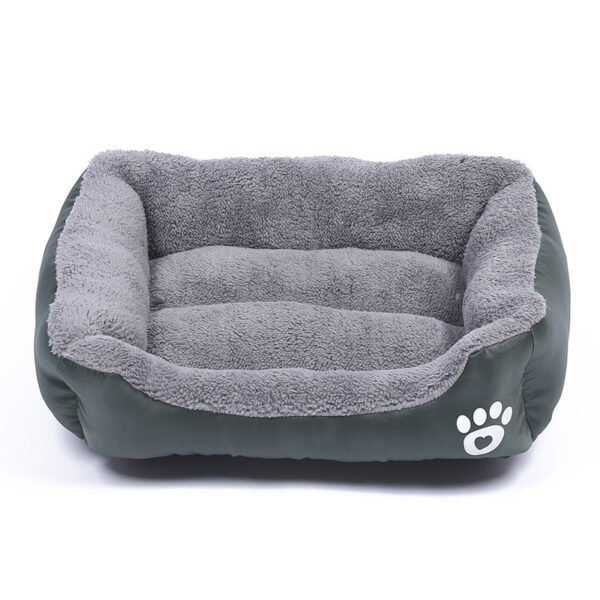 Cat Kennel Warm Winter Pet Kennel Semi-enclosed Cat Mat Square Pet Mat Machine Washable Kennel Dog Mat