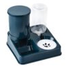 Cat Bowl Double Bowl Automatic Drinking Water Bowl Cat Drinking Bowl Cat Food Dog Bowl Dog Bowl Integrated Feeder Pet Supplies