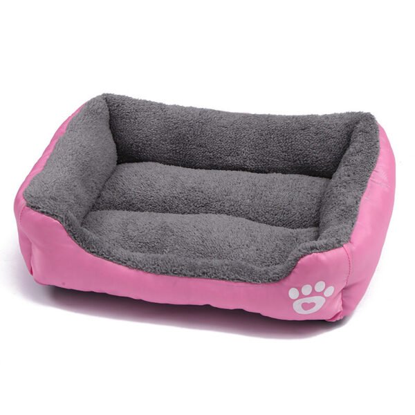 Cat Kennel Warm Winter Pet Kennel Semi-enclosed Cat Mat Square Pet Mat Machine Washable Kennel Dog Mat