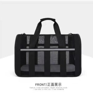 Cat Bag Large Capacity Outgoing Portable Shoulder Crossbody Foldable Four Seasons Universal Breathable Cat Pet Bag