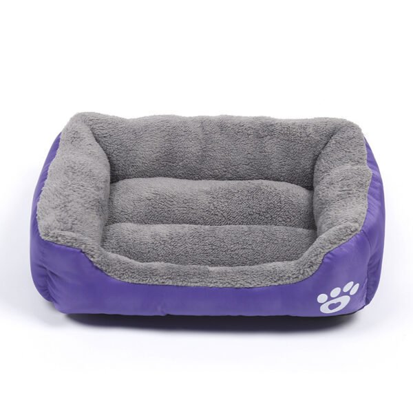 Cat Kennel Warm Winter Pet Kennel Semi-enclosed Cat Mat Square Pet Mat Machine Washable Kennel Dog Mat