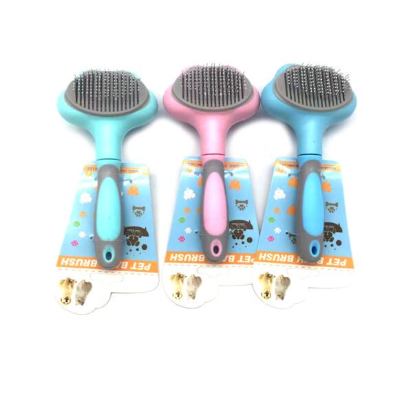 2012 New Pet Grooming Comb Hair Removal Comb Massage Comb Dog Cat Hair Removal Comb Automatic Unknotting Comb Cross-border