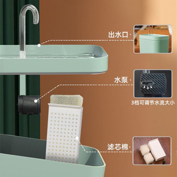 Cat Water Dispenser Automatic Circulating Water Drinking Device Cat And Dog Water Basin Drinking Device Pet Supplies