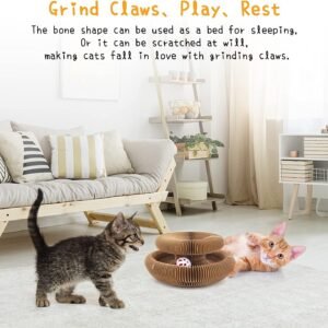 Foldable Magnetic Cat Scratching Board