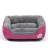 Cat Kennel Warm Winter Pet Kennel Semi-enclosed Cat Mat Square Pet Mat Machine Washable Kennel Dog Mat