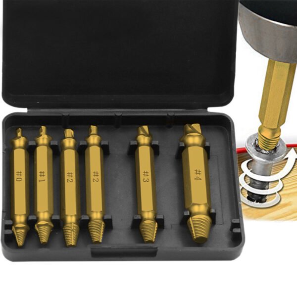 Double Head Broken Screw Extractor