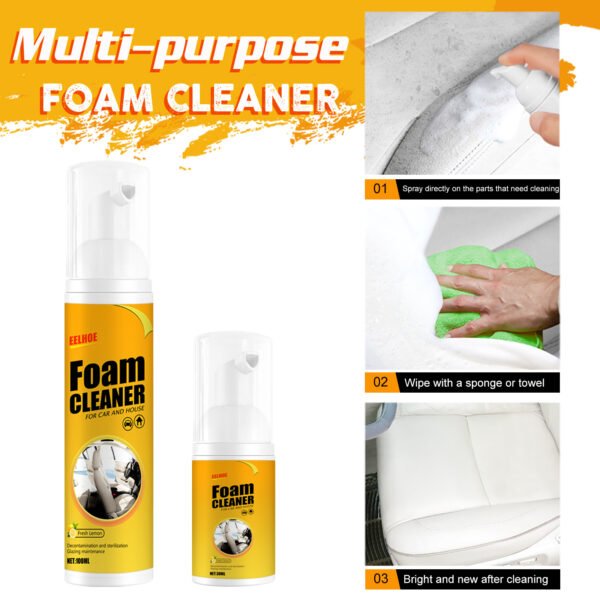EELHOE Multifunctional Foam Cleaner Supplies Car Interior