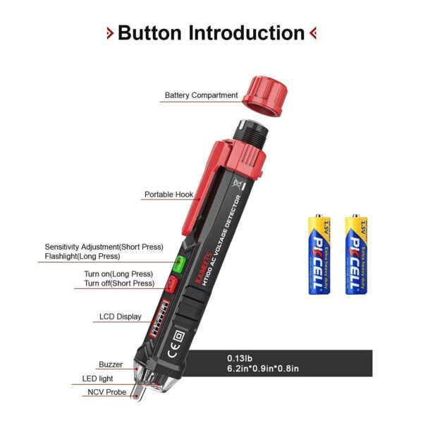 Non-Contact Dual Range Voltage Tester